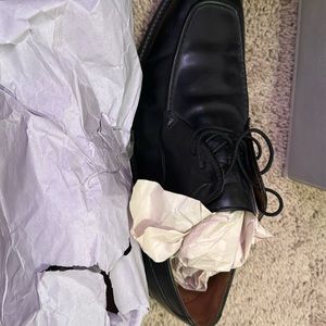 Cole Haan Men's 10.5M Eaton Black Leather Oxford Lace Up Formal Dress Shoes